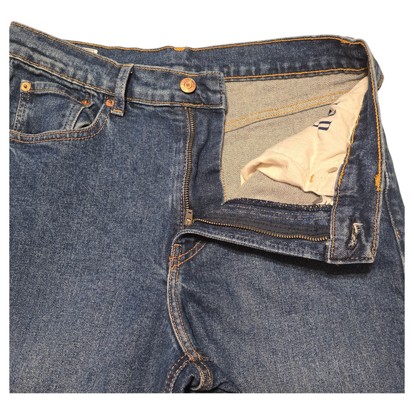 Gap High Rise Stride Wide Leg Jeans Womens Size 6T Blue Stretch Casual Capsule - Picture 7 of 14